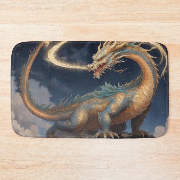 Item preview, Kuzuryū Unleashed - Mythical Dragon Japanese Art designed and sold by Fafa ND.