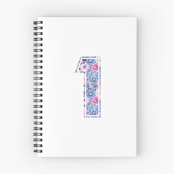 Item preview, 1st Birthday, floral number 1, girl's, kids designed and sold by iclipart.