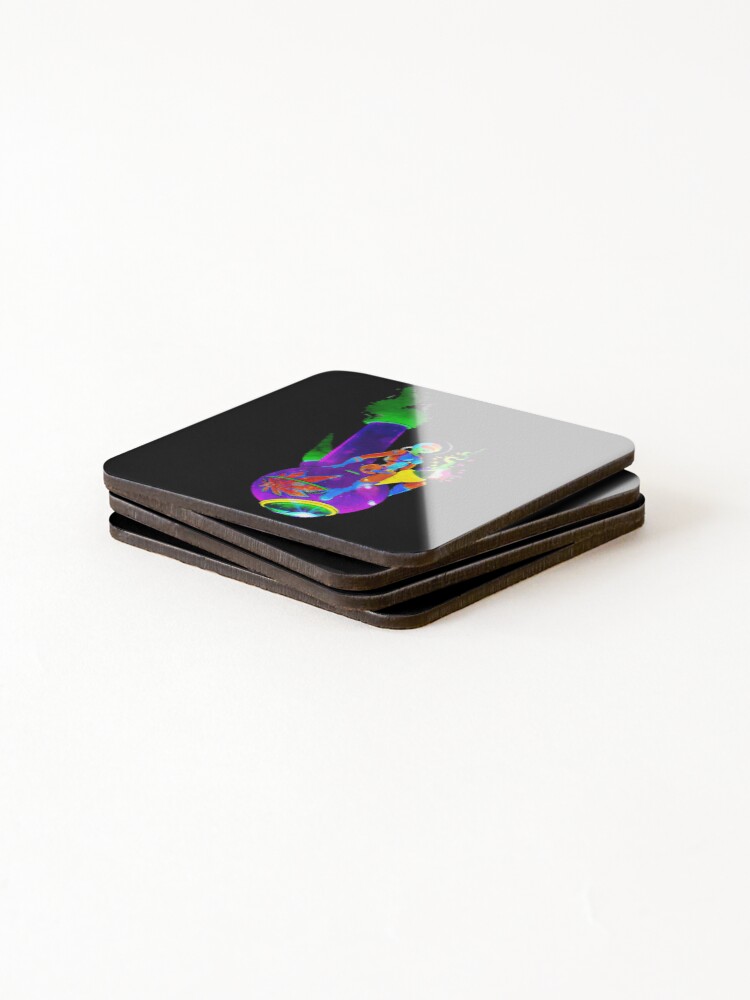 Thumbnail 4 of 5, Coasters (Set of 4), The Cosmic Ripper designed and sold by GilmoreDesignCo.