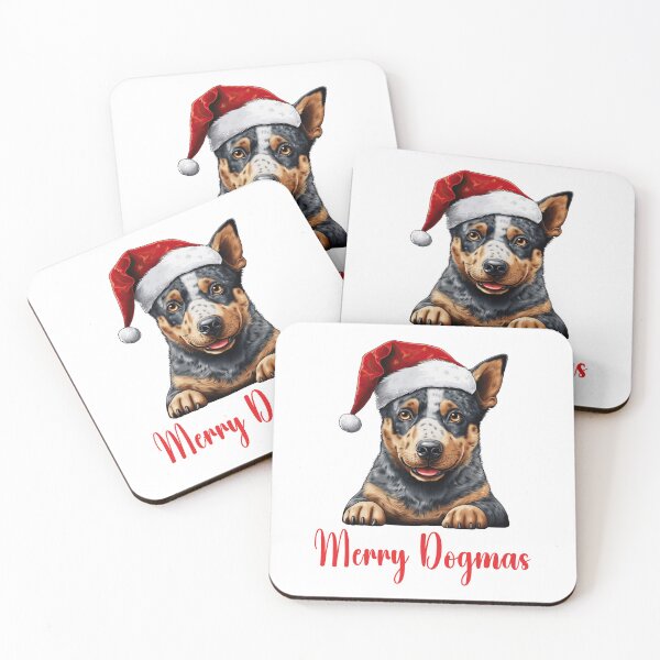Item preview, Australian Cattle Dog Merry Dogmas designed and sold by Blok45.