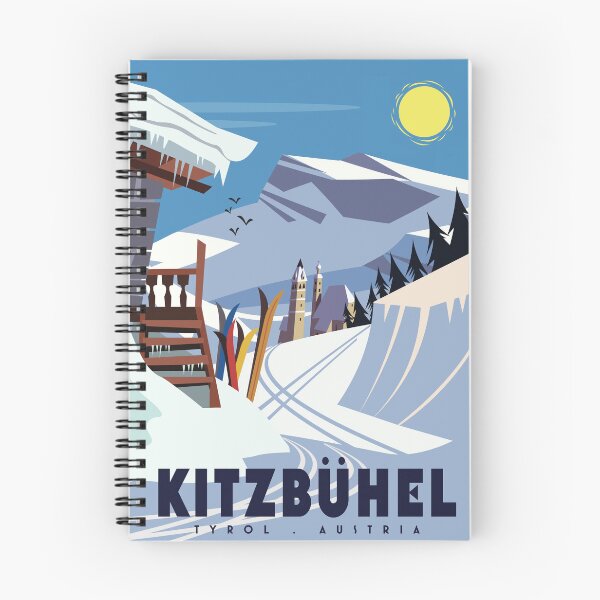 Item preview, Kitzbuhel ski poster designed and sold by Gary Godel.
