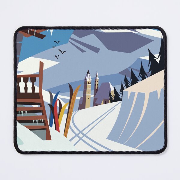 Item preview, Kitzbuhel ski poster designed and sold by GAGodel.