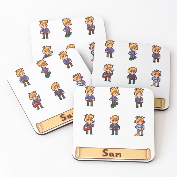 Item preview, Stardew Valley Sprites - Sam designed and sold by kathdvd.