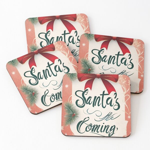 Item preview, Santa’s coming designed and sold by MatrixTattoo.