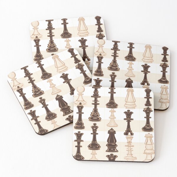 Item preview, Chess Figures pattern designed and sold by Sp3ctrumOfColor.