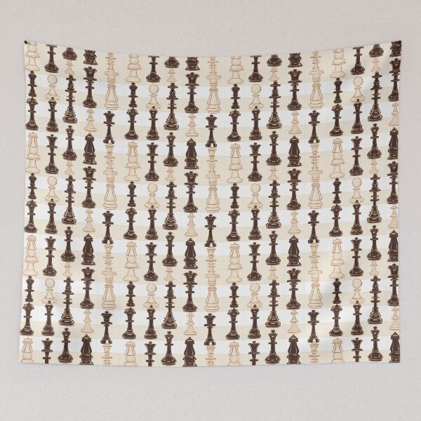 Item preview, Chess Figures pattern designed and sold by Sp3ctrumOfColor.