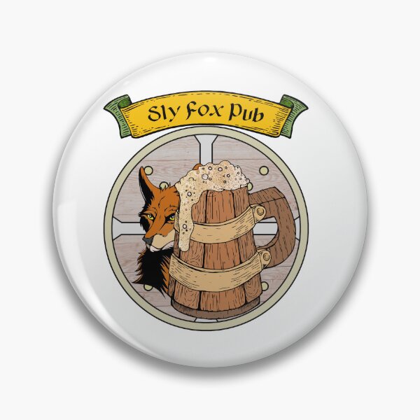 Item preview, Sly Fox Pub items designed and sold by Art Off the Wood.