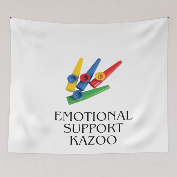 Item preview, Emotional Support Kazoo designed and sold by MaxManN1.