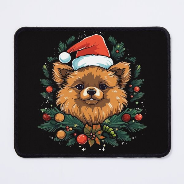 Item preview, Christmas Pomeranian designed and sold by creativellashop.