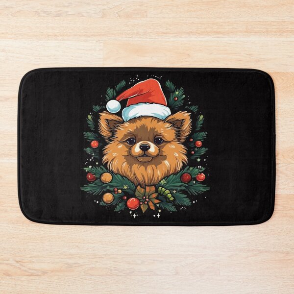 Item preview, Christmas Pomeranian designed and sold by creativellashop.