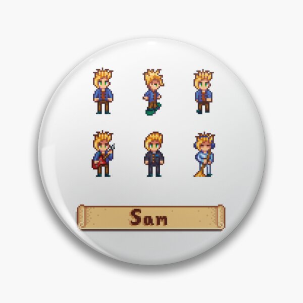 Item preview, Stardew Valley Sprites - Sam designed and sold by kathdvd.
