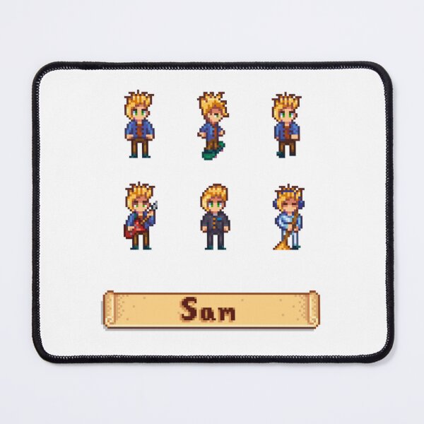Item preview, Stardew Valley Sprites - Sam designed and sold by kathdvd.