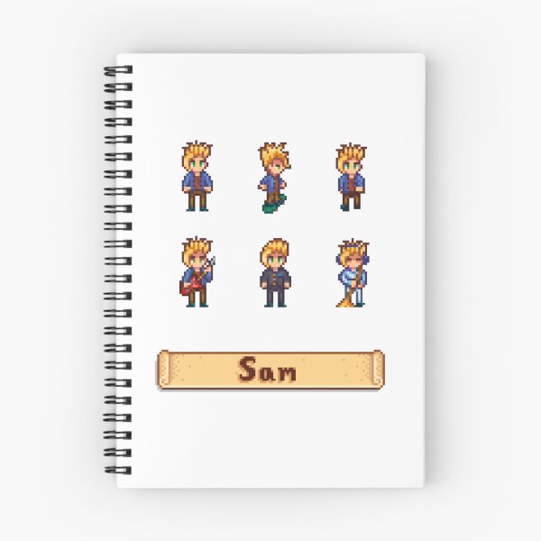 Item preview, Stardew Valley Sprites - Sam designed and sold by kathdvd.