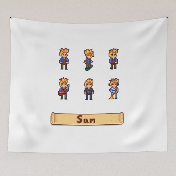 Item preview, Stardew Valley Sprites - Sam designed and sold by kathdvd.