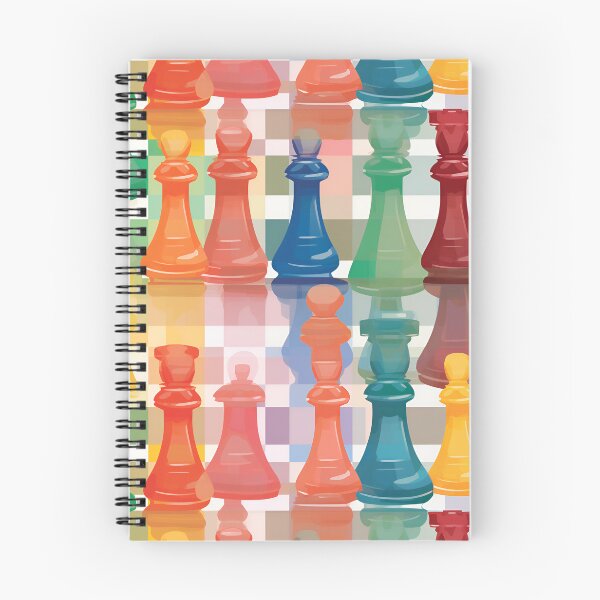 Item preview, Rainbow Checkmate! Chess Board pattern designed and sold by Sp3ctrumOfColor.