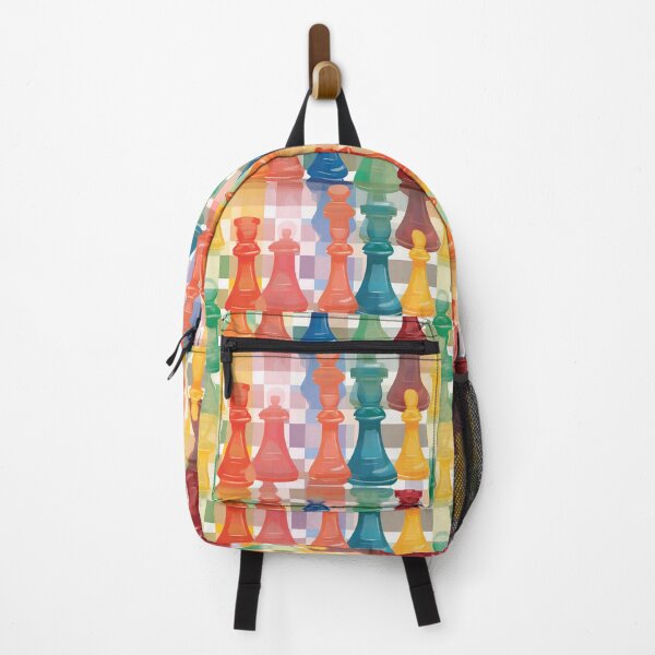 Item preview, Rainbow Checkmate! Chess Board pattern designed and sold by Sp3ctrumOfColor.