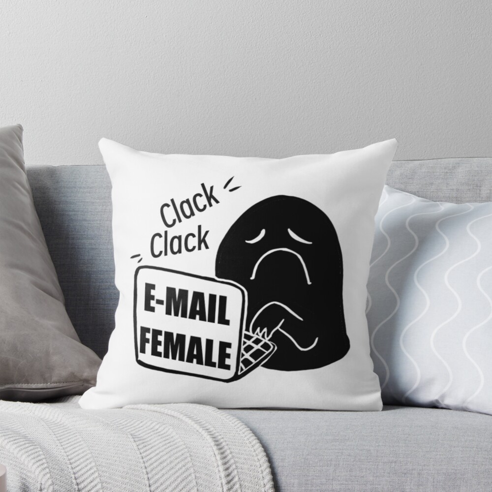 Item preview, Throw Pillow designed and sold by QarliesArt.