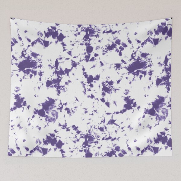 Item preview, Grape violet and white Storm - Tie-Dye Shibori Texture designed and sold by marufemia.