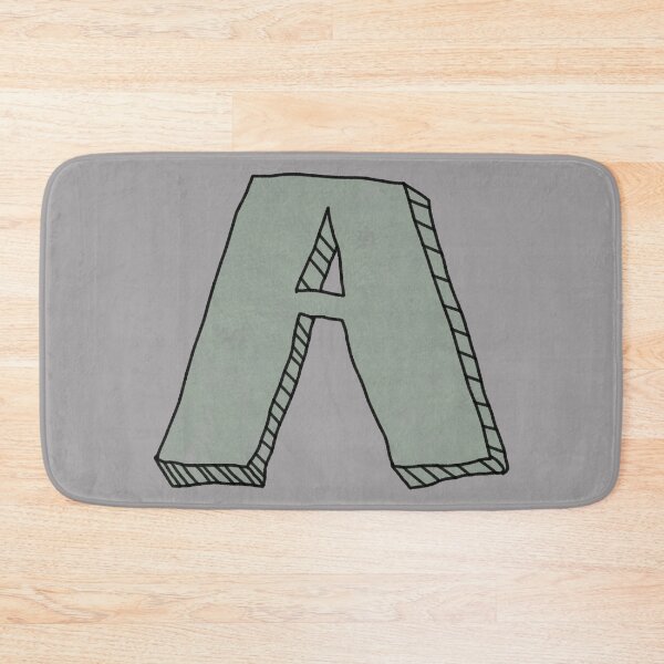 Item preview, A Hand-Drawn and Colored Letter A Graphic designed and sold by EnjoYarty.