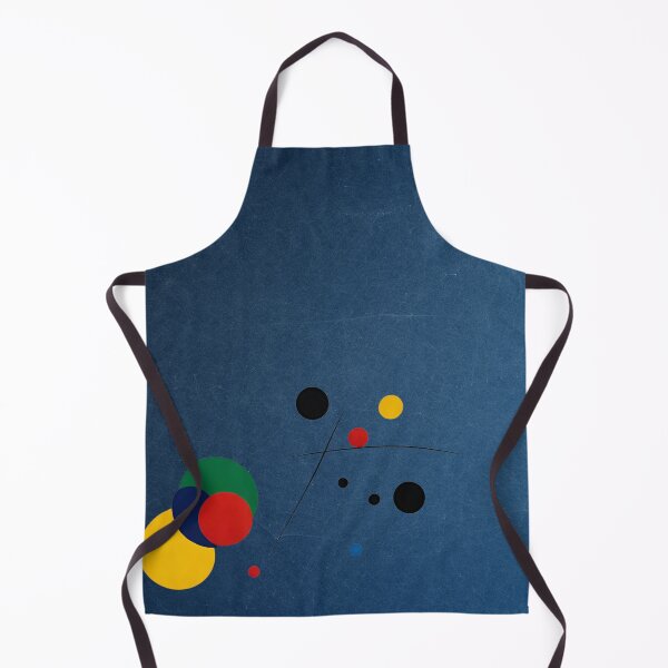 Item preview, Joan Miro Inspired Blue Digital Art with Circles  designed and sold by bettypure.