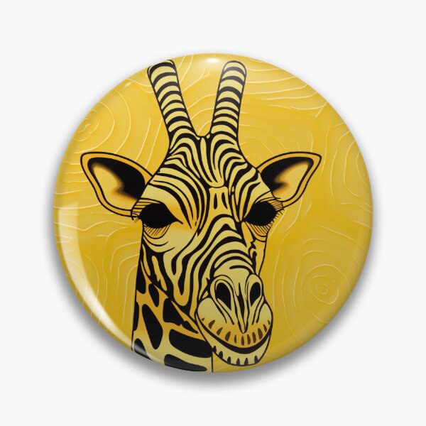 Item preview, Giraffe Portrait designed and sold by EnchantArtCo.