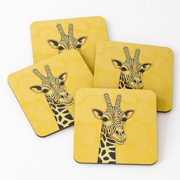 Item preview, Giraffe Portrait designed and sold by EnchantArtCo.