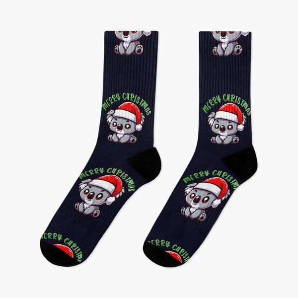 Item preview, Santa Hat Koala - Christmas Holiday Charm and Festive Fun  designed and sold by madtoyman.