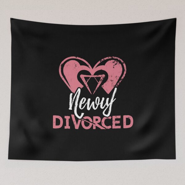 Item preview, Newly Divorced designed and sold by FlexYourMind.