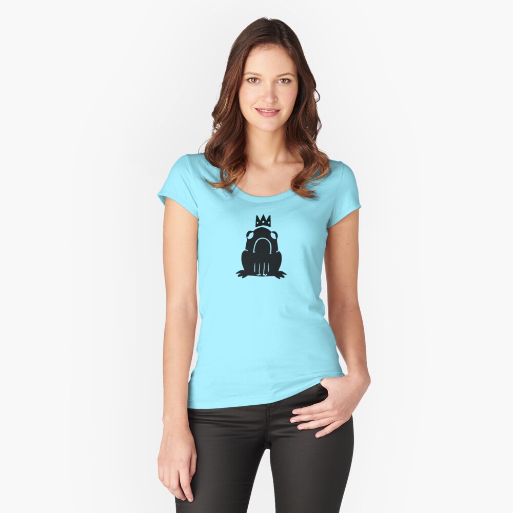 Item preview, Fitted Scoop T-Shirt designed and sold by QarliesArt.