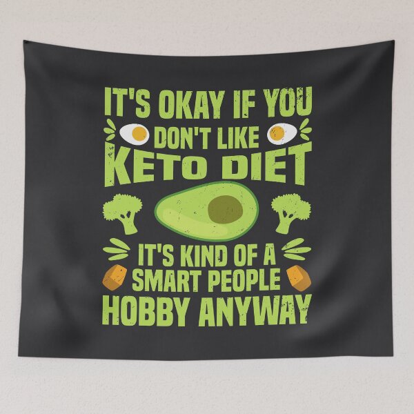 Item preview, Witty Keto Wisdom designed and sold by RuyaFab.