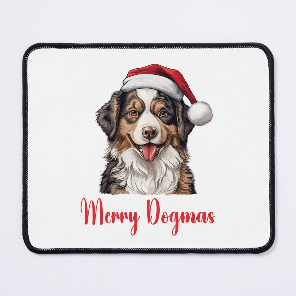 Item preview, Australian Shepherd Dog Merry Dogmas designed and sold by Blok45.