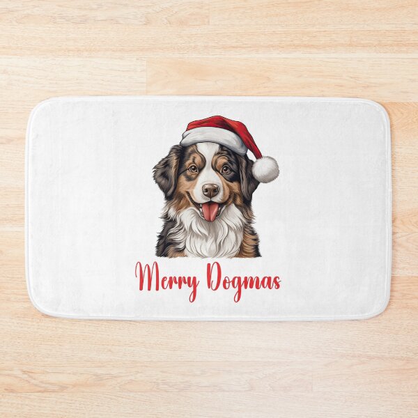 Item preview, Australian Shepherd Dog Merry Dogmas designed and sold by Blok45.