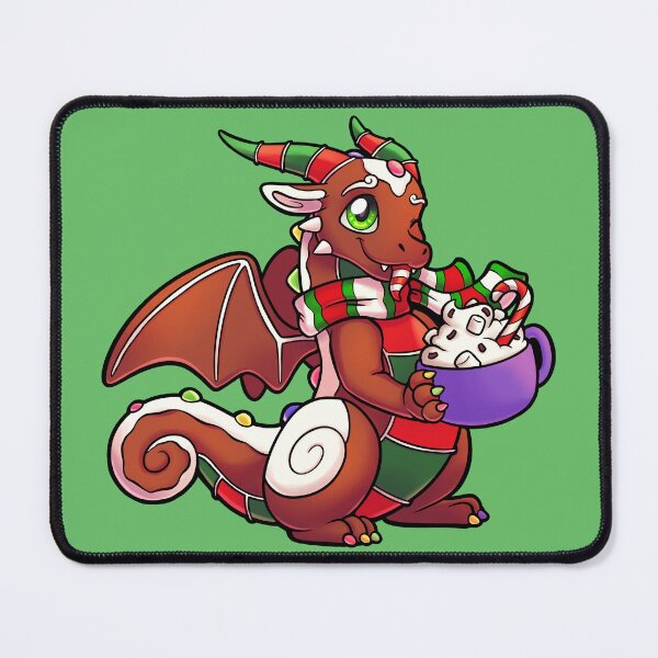 Item preview, Gingerbread Dragon Chibi designed and sold by MillyD13.