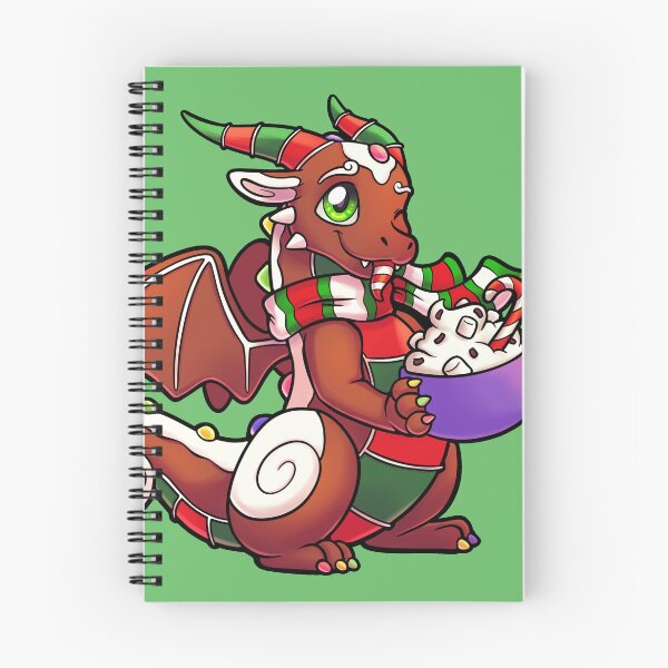 Item preview, Gingerbread Dragon Chibi designed and sold by MillyD13.