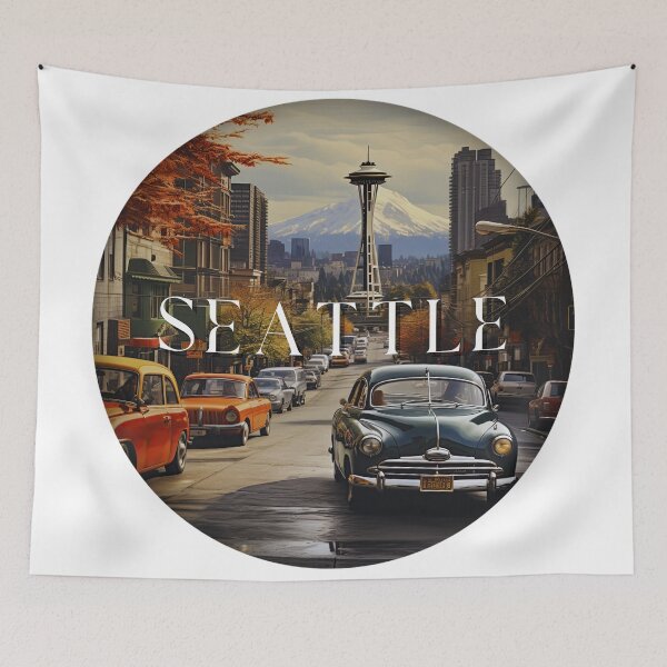 Item preview, Seattle, Washington designed and sold by Shutter-Dragon.
