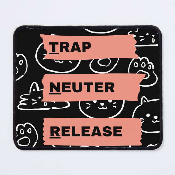 Item preview, trap neuter release TNR cat background designed and sold by artiegallery.