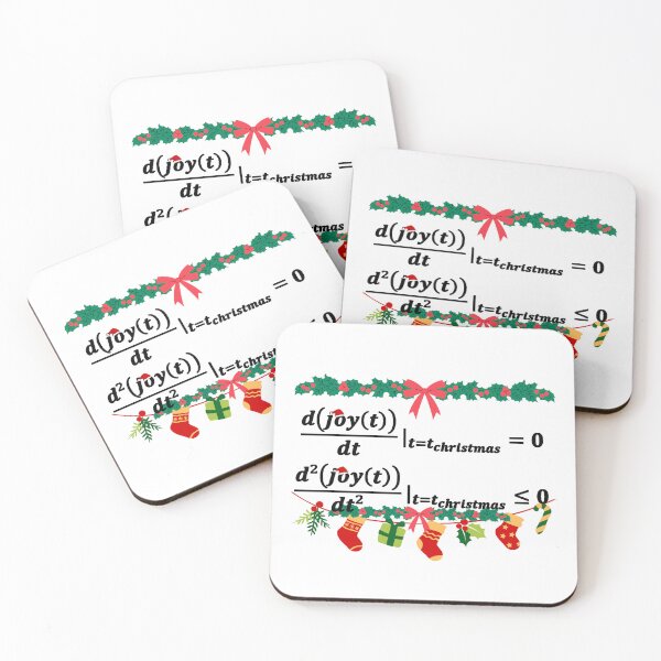 Item preview, Joy is always maximal in christmas, math christmas designed and sold by NoetherSym.