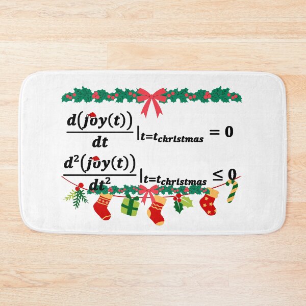 Item preview, Joy is always maximal in christmas, math christmas designed and sold by NoetherSym.