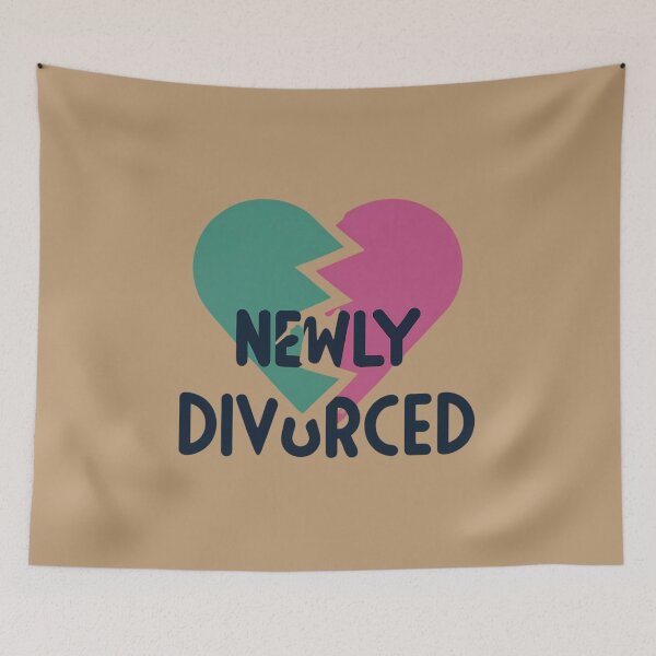 Item preview, Newly Divorced designed and sold by FlexYourMind.