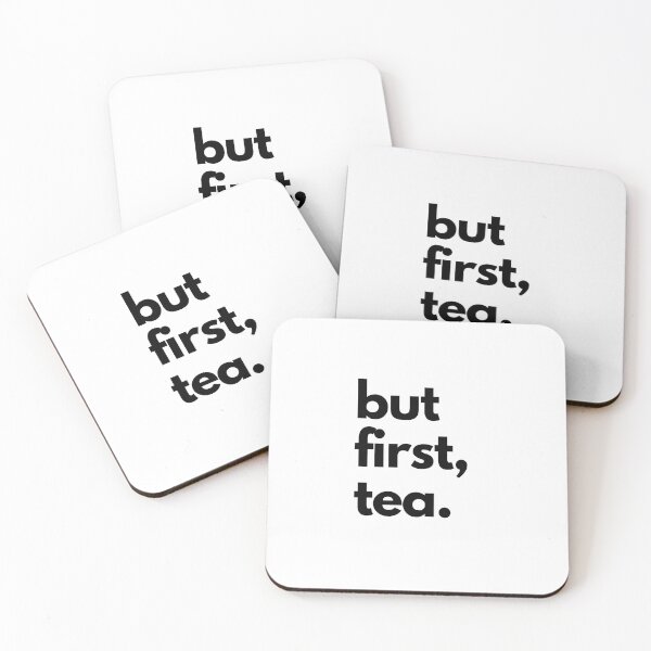 Item preview, But First, Tea designed and sold by shaldesign.