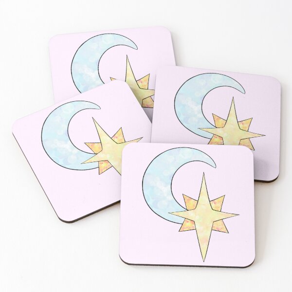 Item preview, Bokeh Star and Moon designed and sold by veabeans.
