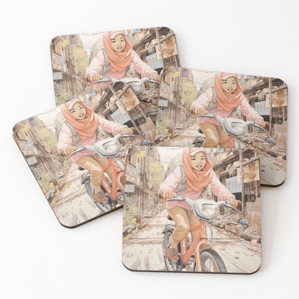 Item preview, A Muslima's Bike Adventures designed and sold by Brendon987.