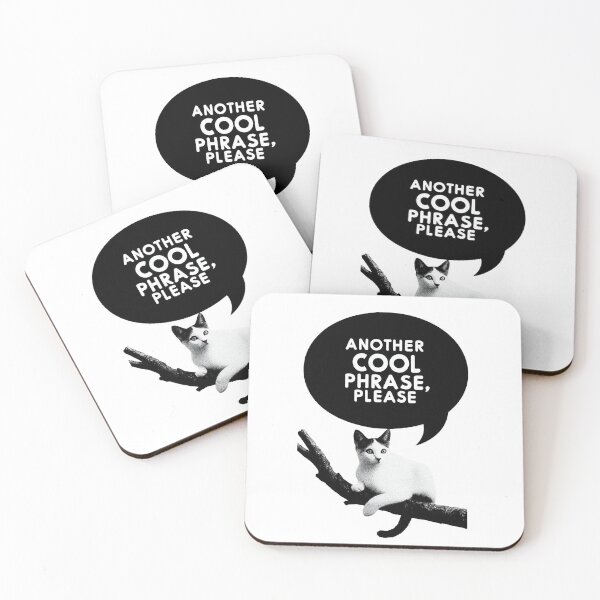 Item preview, Whisker Wisdom: Cat's Request for Cool Phrases designed and sold by diegomenjivar92.