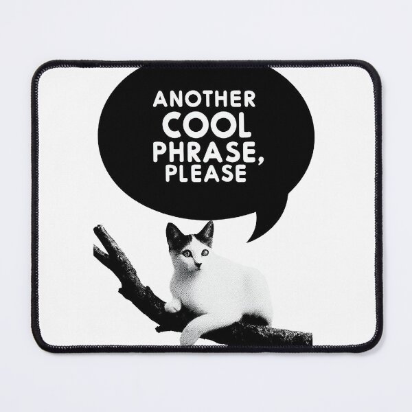 Item preview, Whisker Wisdom: Cat's Request for Cool Phrases designed and sold by diegomenjivar92.