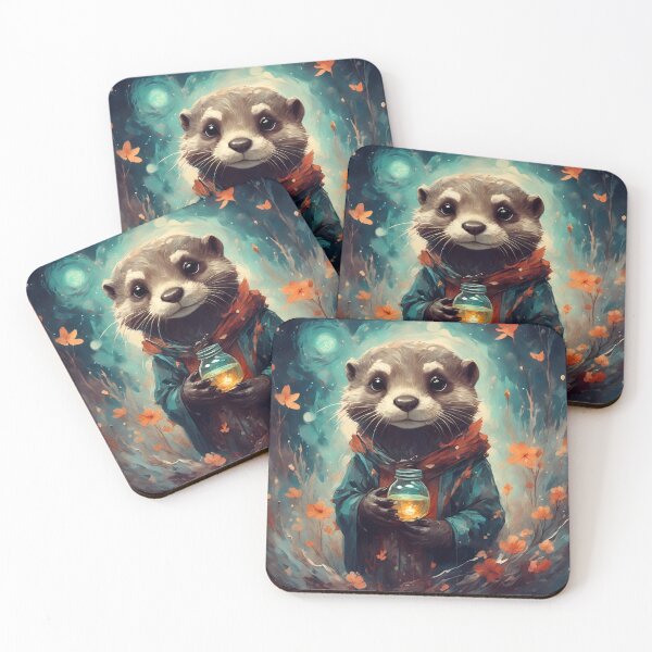 Item preview, Otter With Magic Potion designed and sold by Angelandspot.