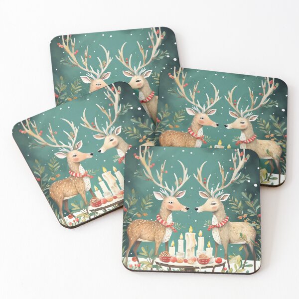 Item preview, Reindeer Banquet designed and sold by cute-animals99.