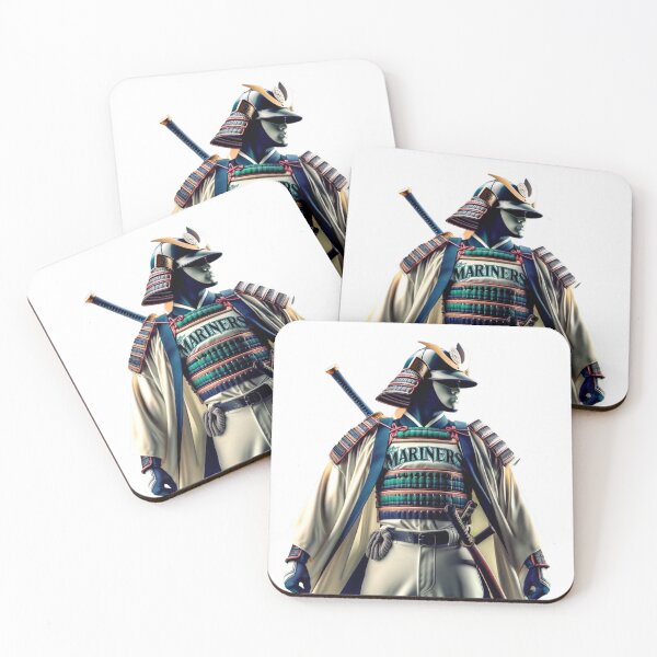 Item preview, Samurai Baseball Superhero Seattle Mariners designed and sold by BaseballGods.