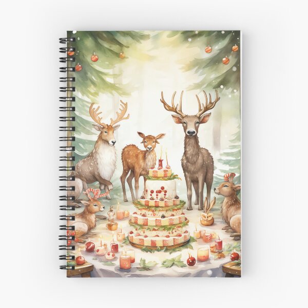 Item preview, Festive Reindeer Banquet designed and sold by cute-animals99.