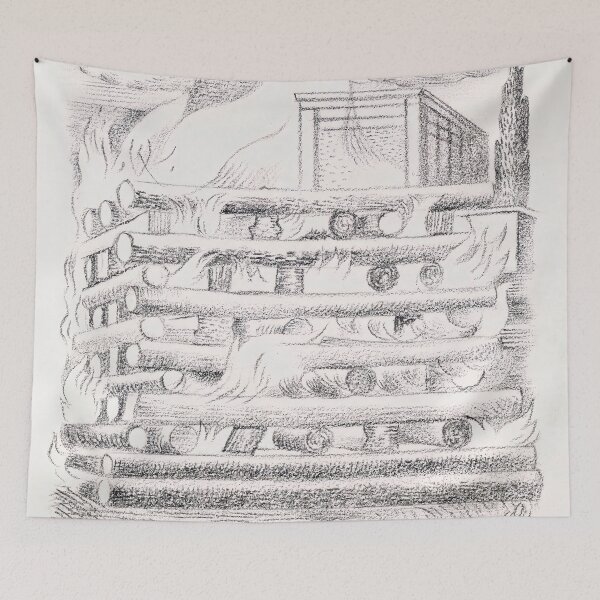 Item preview, pinturas de paul nash designed and sold by marti-oryo.