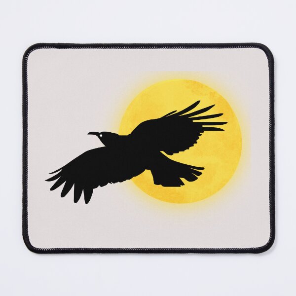 Item preview, Black raven with full moon night designed and sold by erozzz.